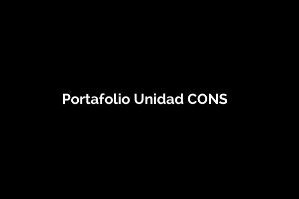 Portafolios_ U-CONS